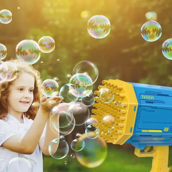 Buborékfújó pisztoly, automata